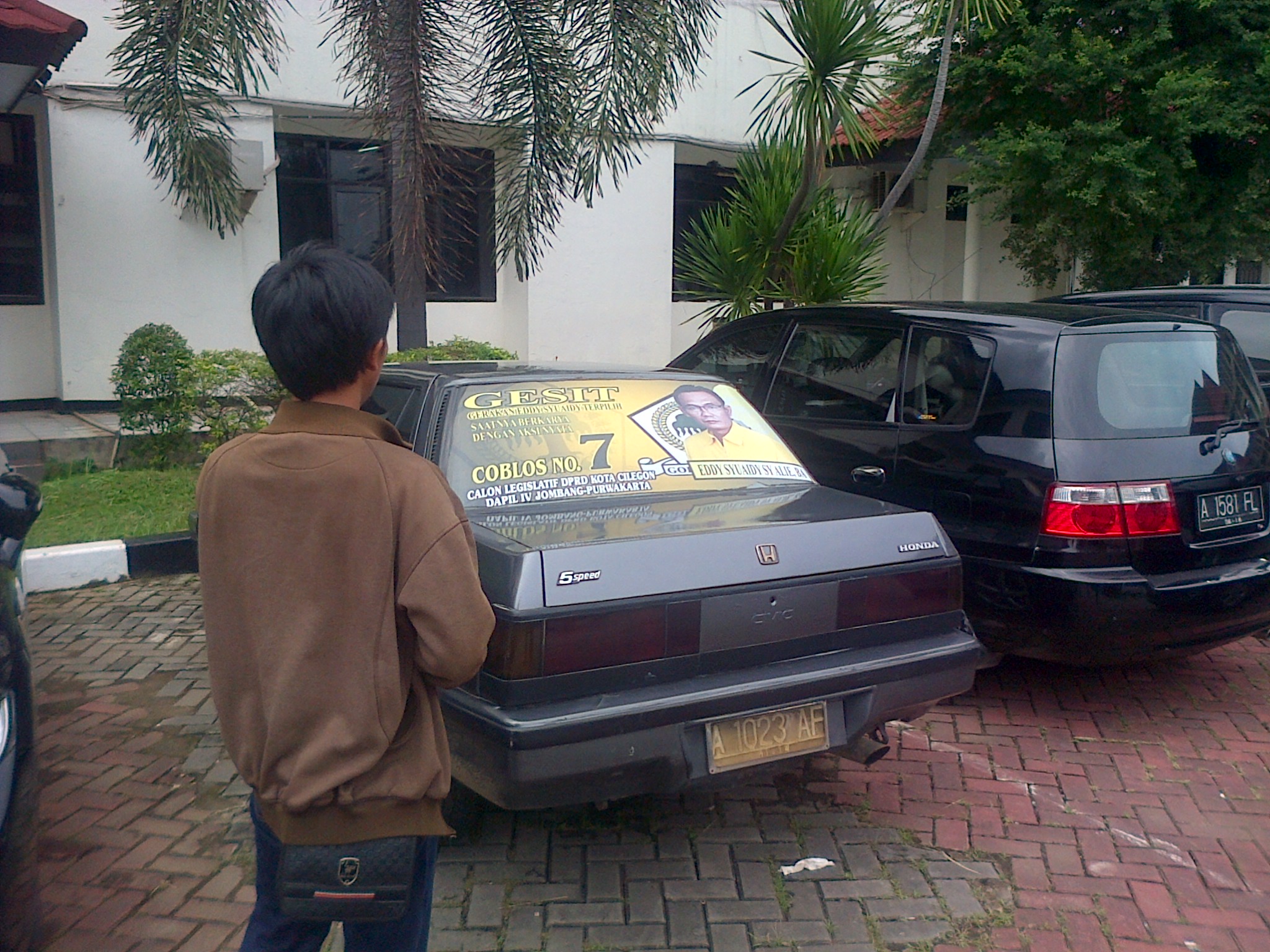 Pajak Atribut Caleg di Kendaraan Kena Rp21.000