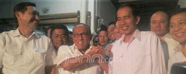 Alasan Kerakyatan, Jokowi-Ical Bertemu di Pasar