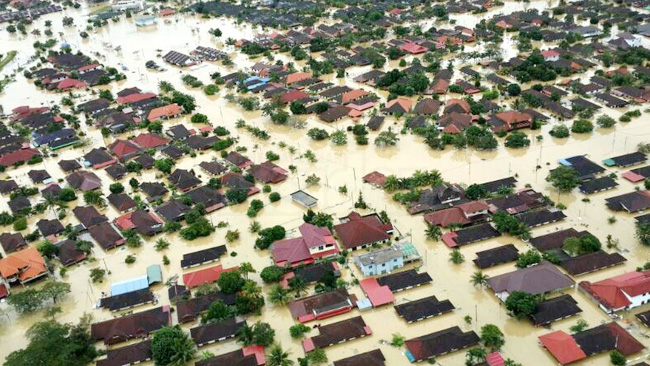 Kasemen, Titik Banjir Paling Banyak di Kota Serang