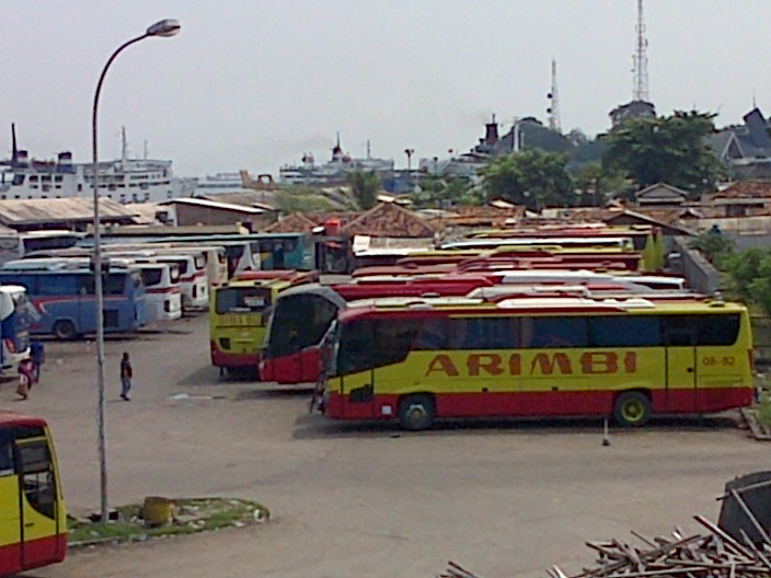 Sopir Arimbi Mogok Kerja, Terminal Merak Sepi