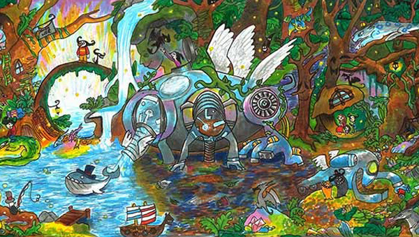 Google Doodle Ini Karya Bocah 11 Tahun