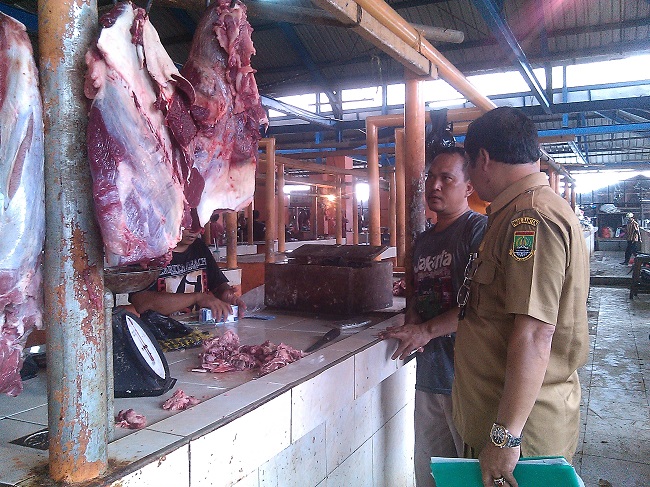 Kasie Perdagangan Dalam Negeri Disperindagkop Kota Cilegon Ikhsan Hasibuan