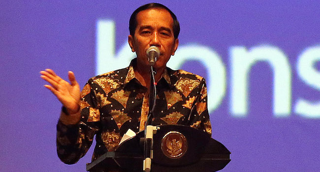 Presiden Joko Widodo.