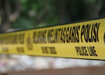 ilustrasi garis polisi