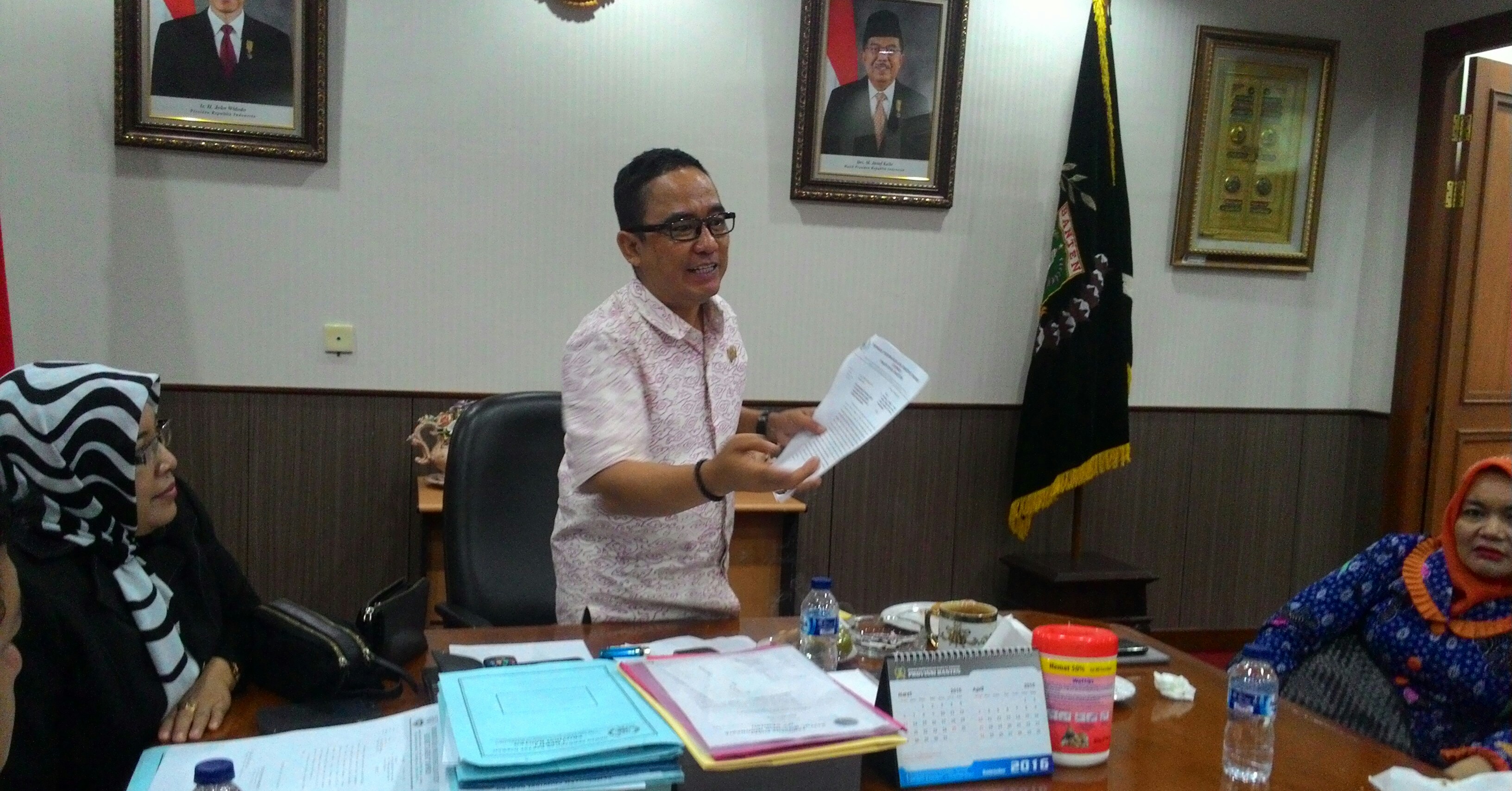 Ketua DPRD Provinsi Banten Asep Rahmatullah