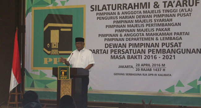 Diangkat Jadi Ketua Mahkahmah Partai, Taufik Ruki Ingin Ubah Nama PPP