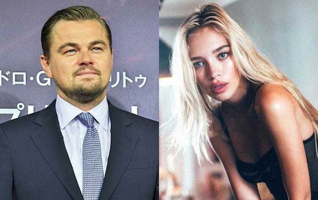 Leonardo DiCaprio dan Roxy Horner. Foto: Daily Mail