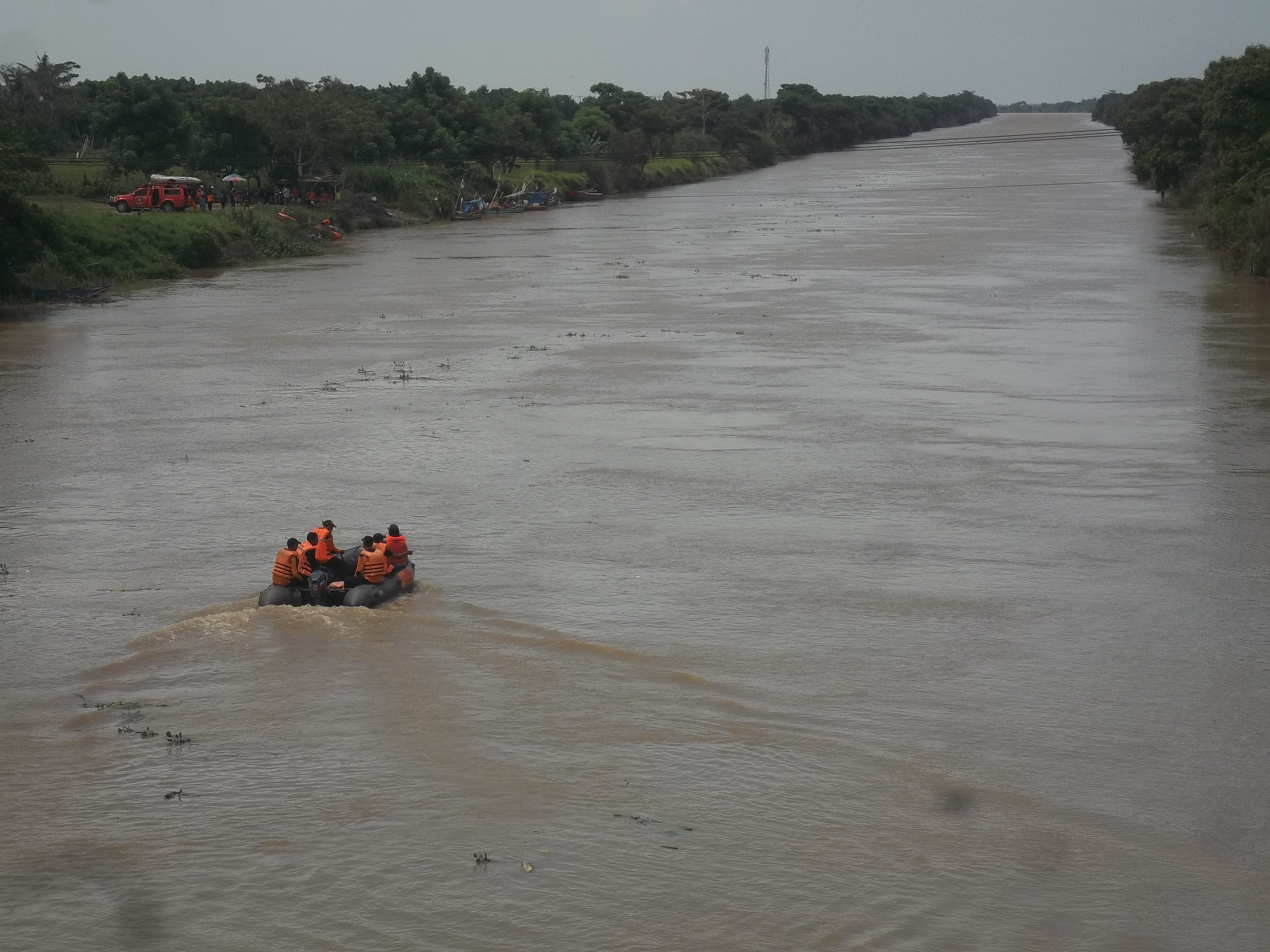 Bocah Enam Tahun Hanyut di Sungai Ciujung