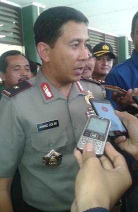 Kapolda Banten, Brigjen Pol Ahmad Dofiri.