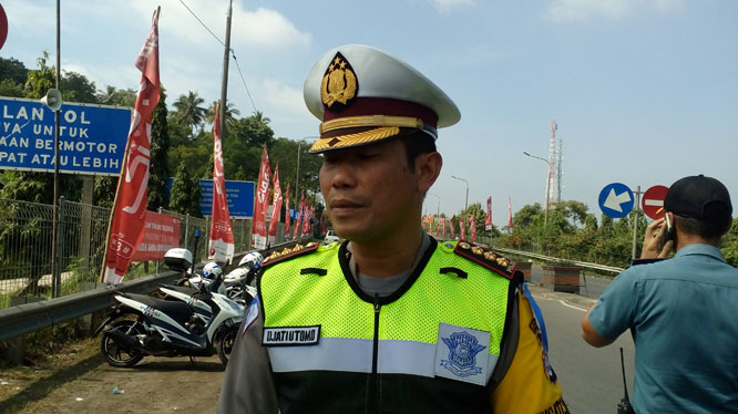 Dirlantas Polda Banten, Kombespol Djati Utomo.