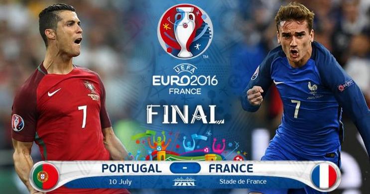 Inilah Jadwal TV Final Euro 2016 Portugal vs Prancis