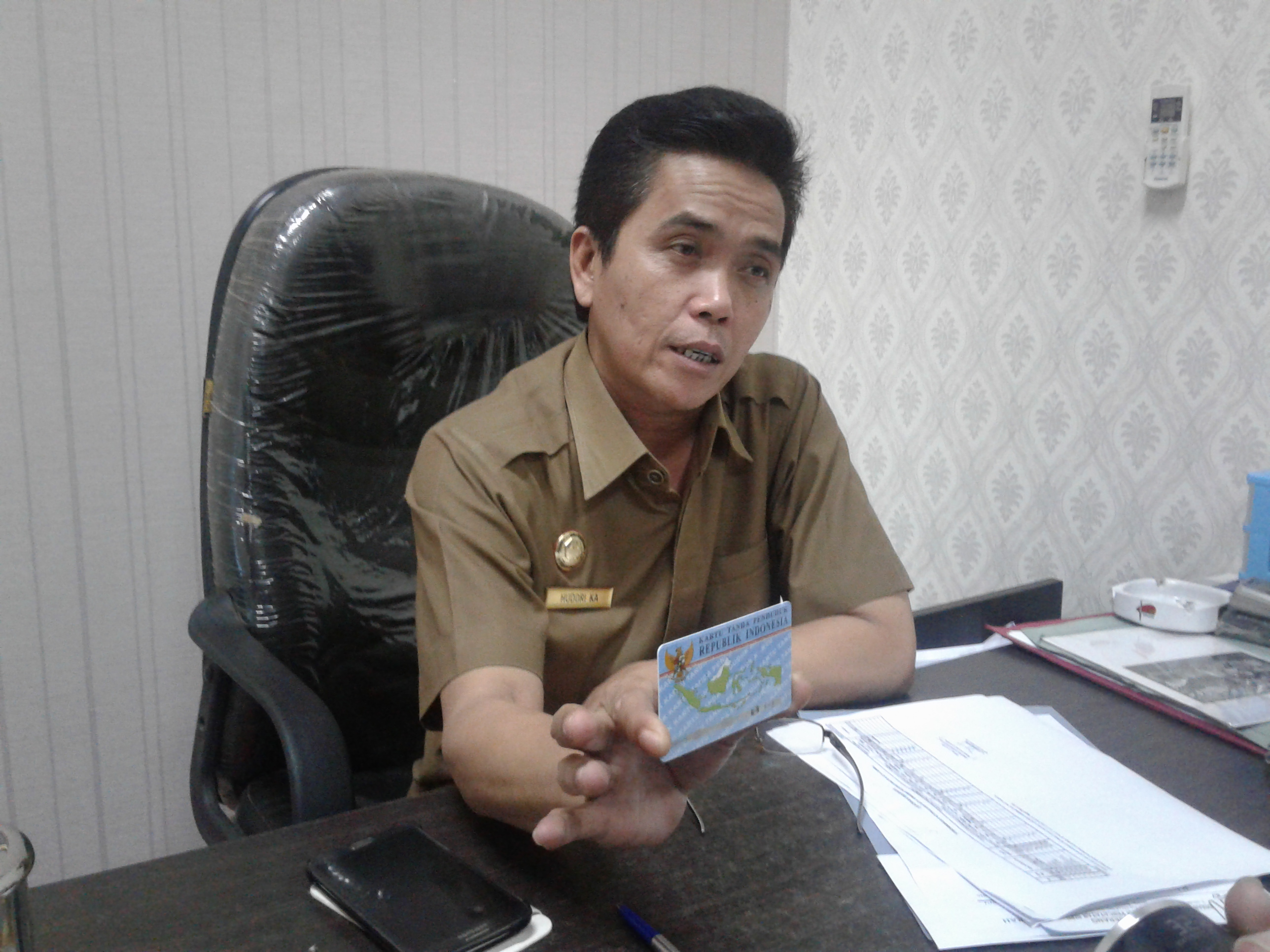 Disdukcapil Kota Serang Jamin Pembuatan KTP Elektronik Mudah