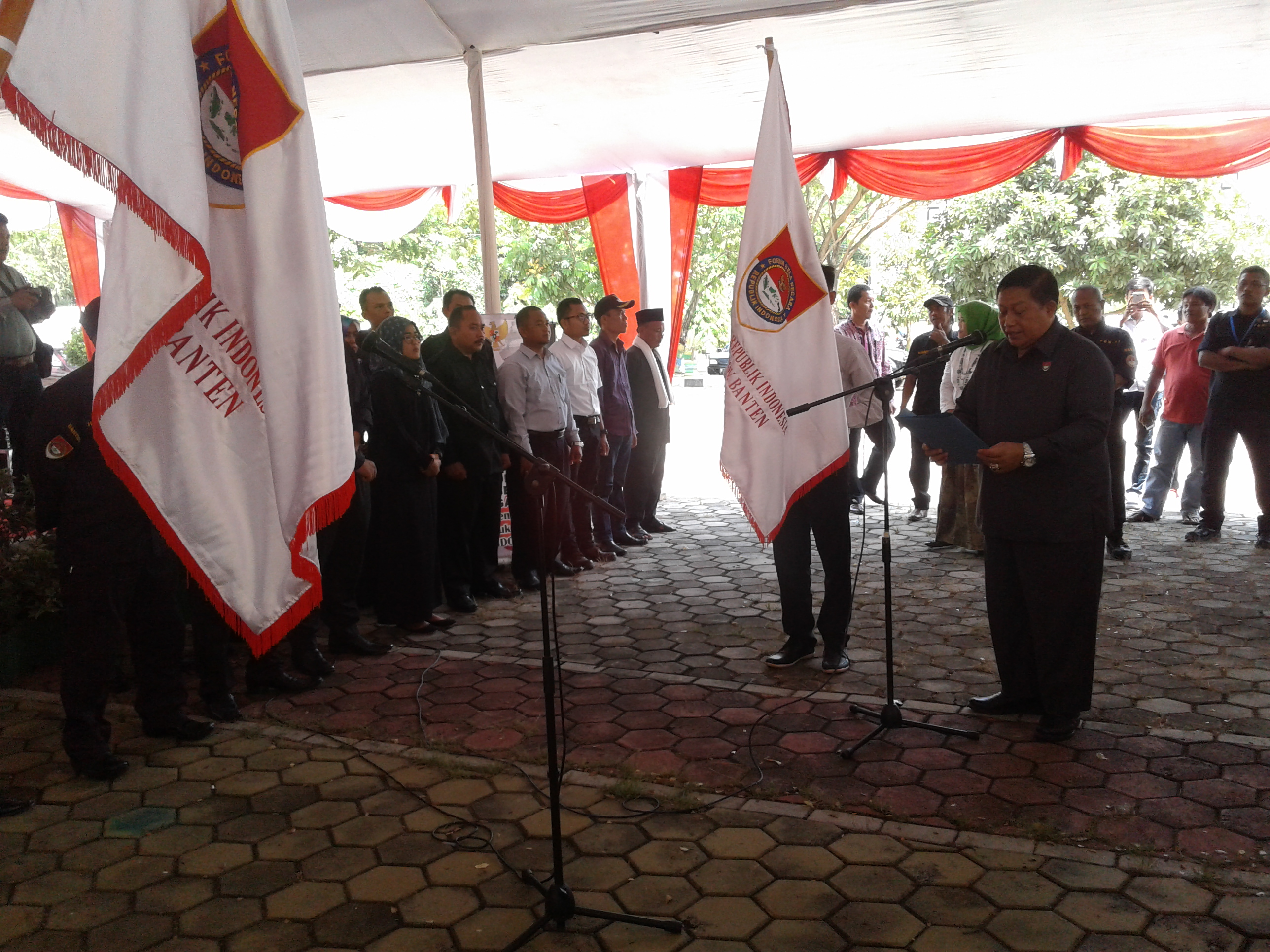 300 Pengurus Forum Bela Negara di Serang Dilantik