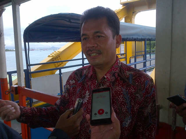 Penumpang Kapal Merak-Bakauheni Turun
