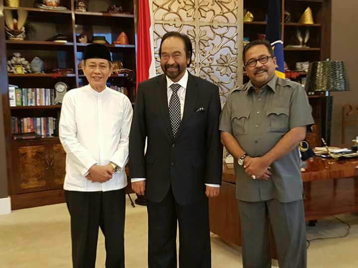 Rano-Embay Bertemu Ketum DPP NasDem Surya Paloh