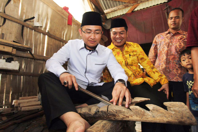 Golok Andika Diproduksi di Kecamatan Petir