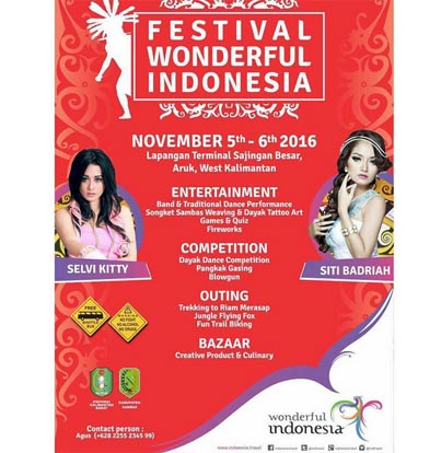 Festival Wonderful Indonesia Hadir di Perbatasan Aruk