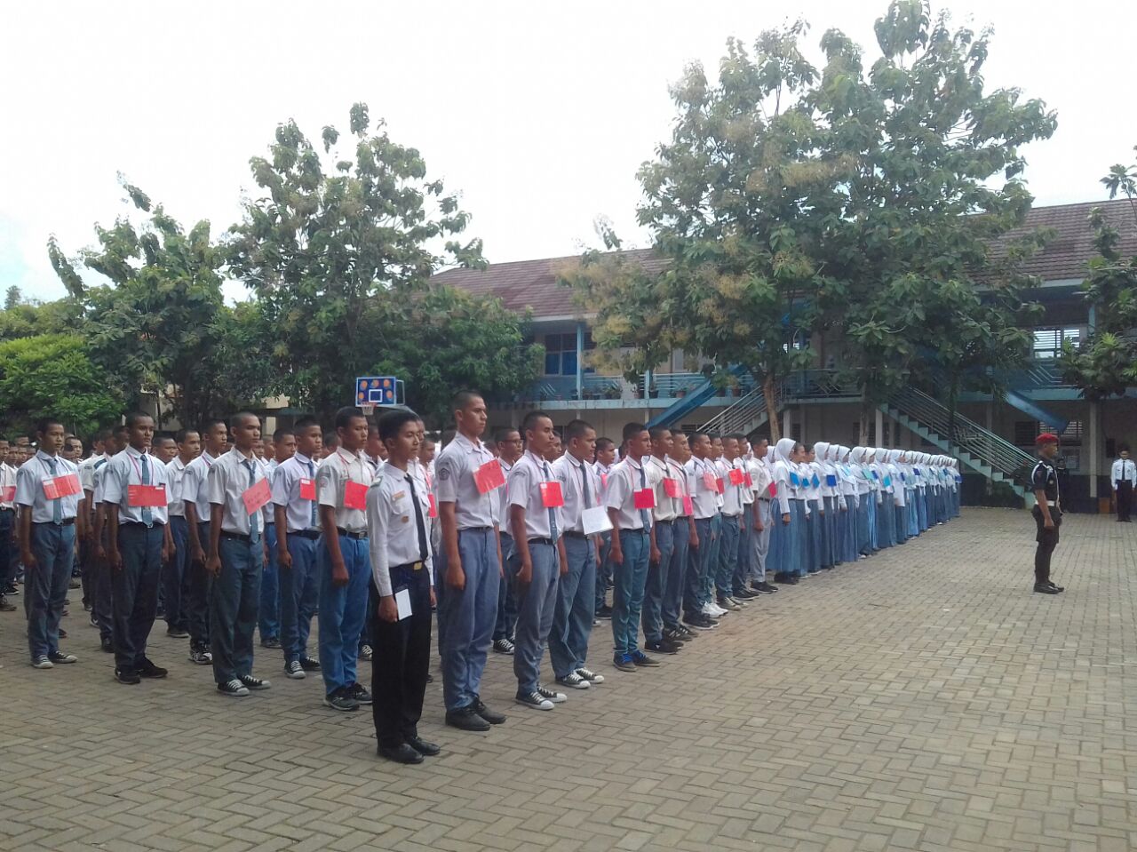 450 Siswa Kota Serang Mendapatkan Pelatihan Paskibraka