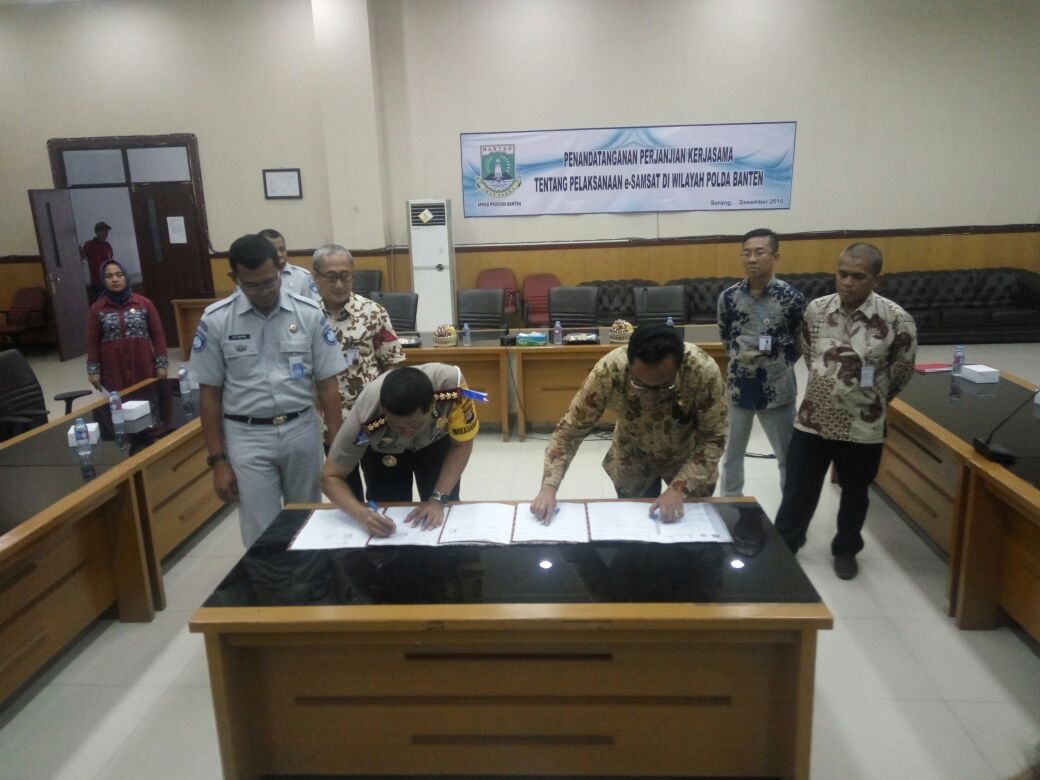 Bank Banten Resmi Mengelola Kas Pemprov Banten