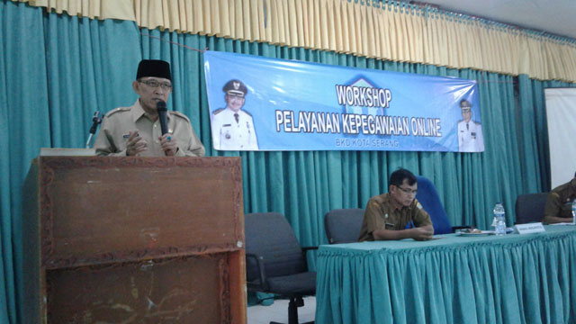 Wujudkan Smart City, Pegawai Pemkot Serang Wajib Melek Teknologi