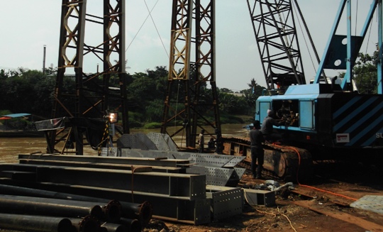 Dapatkan Tambahan Waktu 50 Hari Membangun Jembatan Kedaung, DBMTR Ancam Blacklist PT Mawatindo