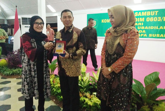 Pisah Sambut Dandim 0603/Lebak Berlangsung Haru