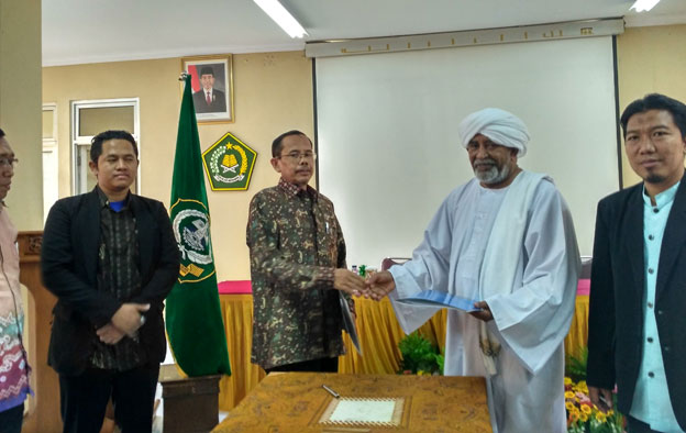 Kembangkan Institusi Pendidikan, IAIN Banten Teken MoU dengan Universitas Islam Sudan