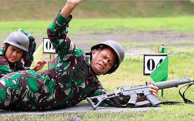 Ini Komentar Panglima TNI Jenderal Gatot, Soal Pencopotan Dandim yang Latih FPI