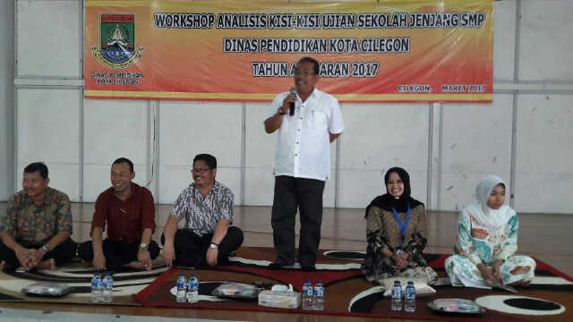 Ratusan Guru SMP di Cilegon Ikuti Workshop Analisis Kisi-kisi UN