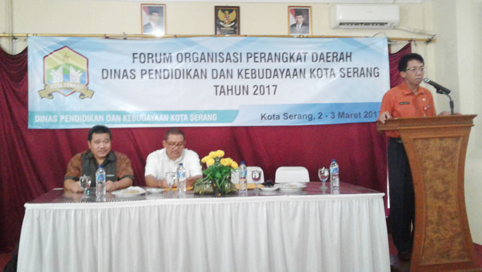Bentuk Program Prioritas, Kadindikbud Kota Serang Kumpulkan Para UPT