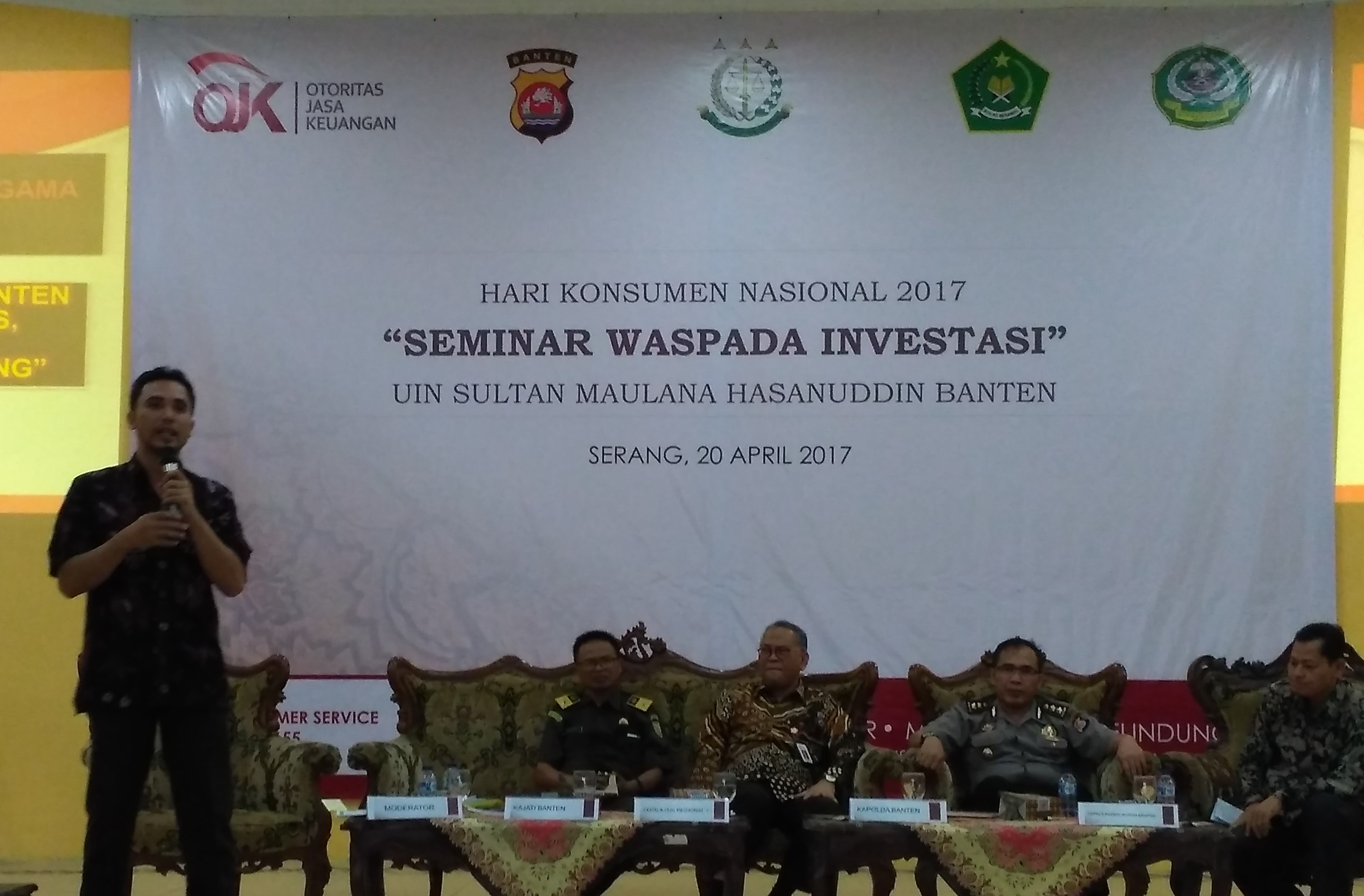 OJK Edukasi Mahasiswa UIN Banten soal Investasi
