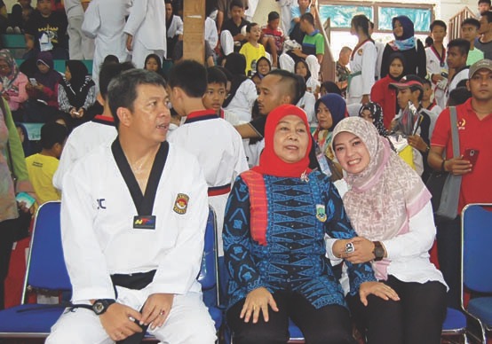 Kota Tangerang Juara Umum Banten Open Taekwondo Championship