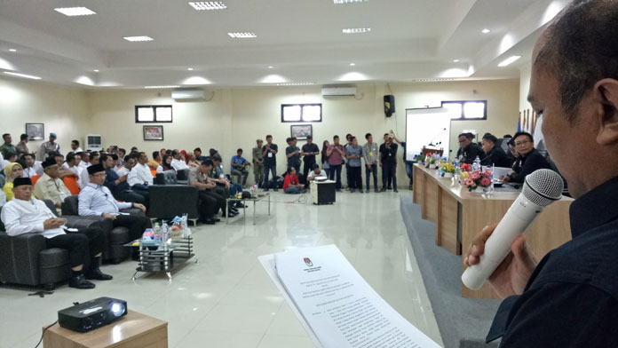 KPU Banten Sahkan WH-Andika Sebagai Gubernur dan Wakil Gubernur Banten Terpilih