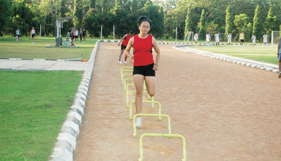 Atlet Atletik Matangkan Teknik dan Skill Hadapi Popnas