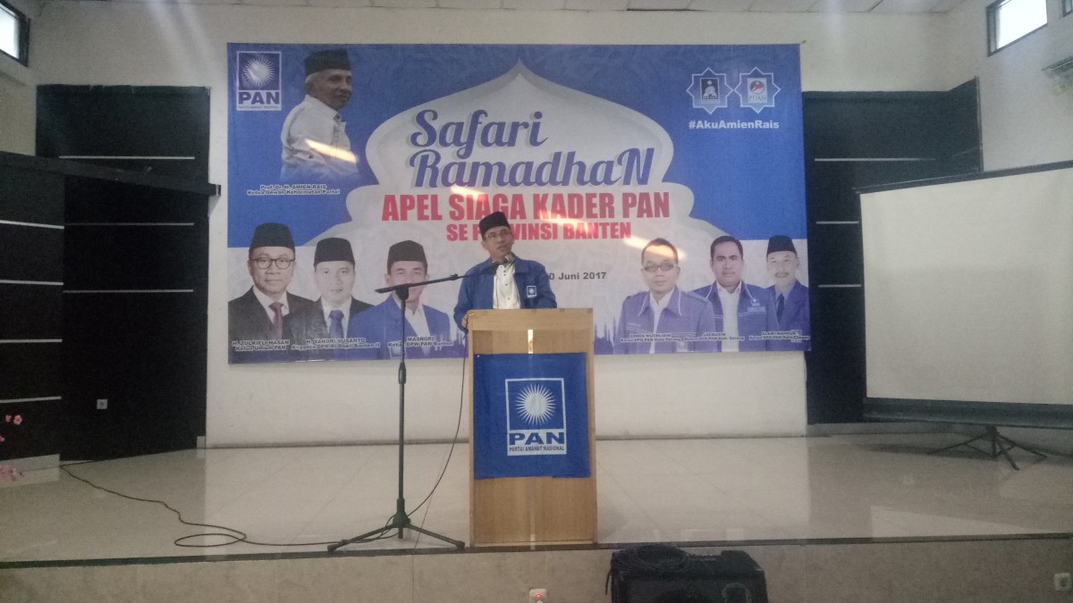 Amin Rais Terseret Kasus Alkes, PAN Banten: Itu Fitnah