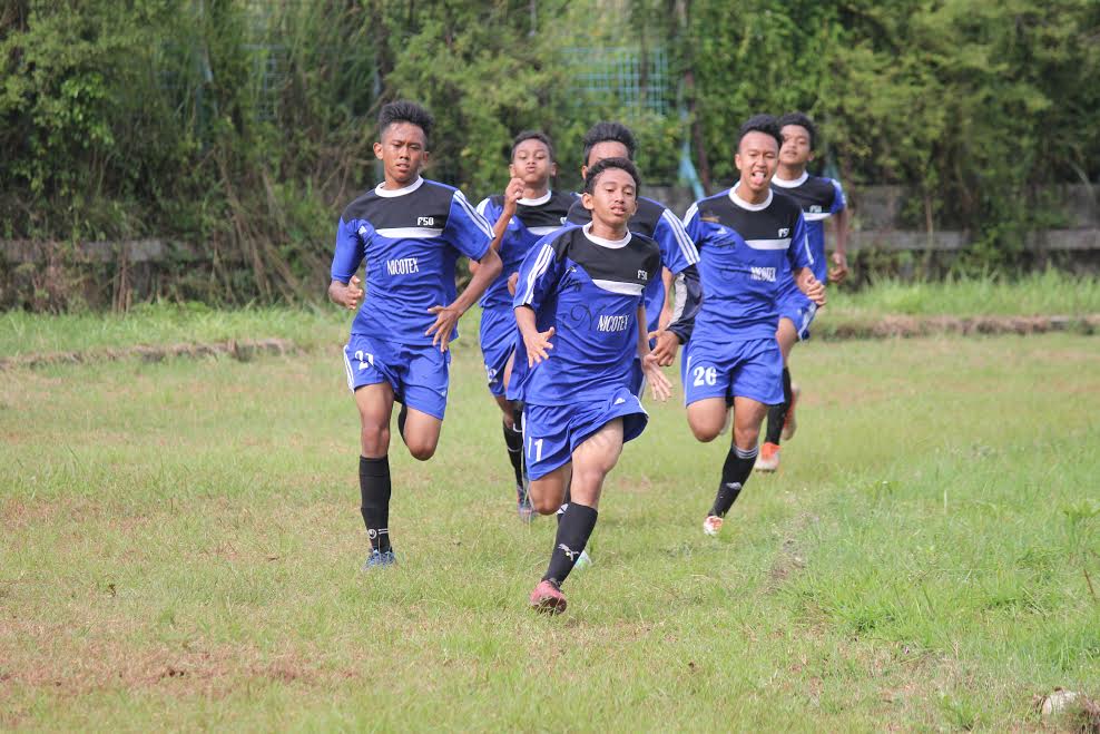 Tim Sepakbola Popnas Banten Intens Berlatih