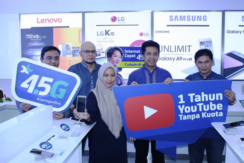 XL Axiata Manjakan Pelanggan dengan Paket Youtube Tanpa Kuota