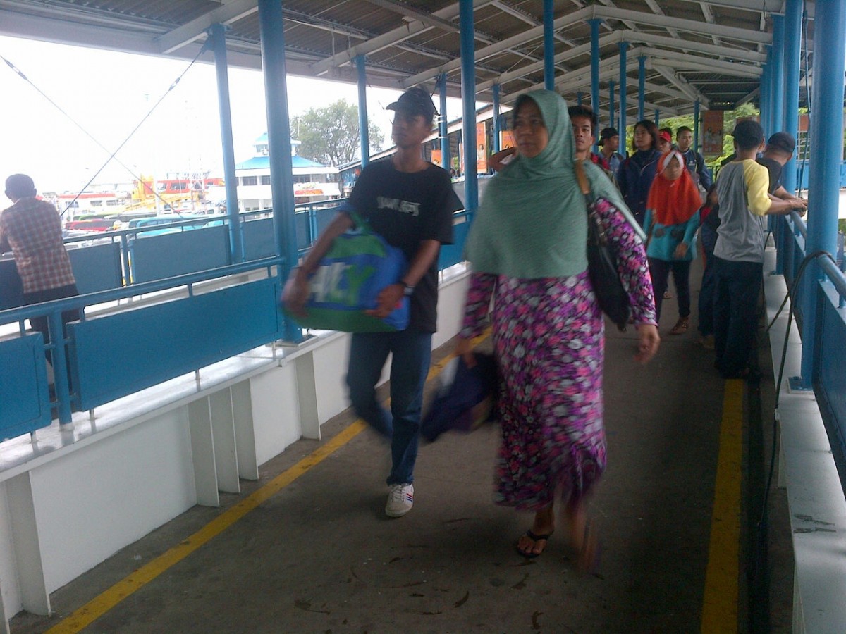 Kemenhub Waspadai Cuaca saat Arus Balik dari Pelabuhan Bakauhen ke Merak
