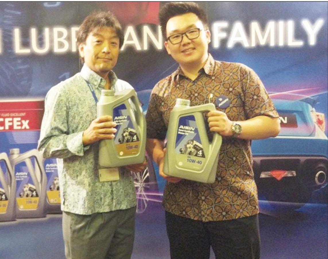Aisin Ramaikan Pasar Pelumas Tanah Air