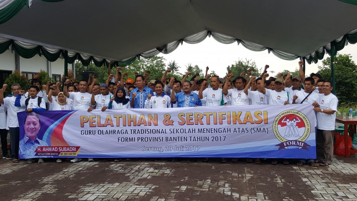 Formi Banten Gelar Pelatihan Olahraga Tradisional