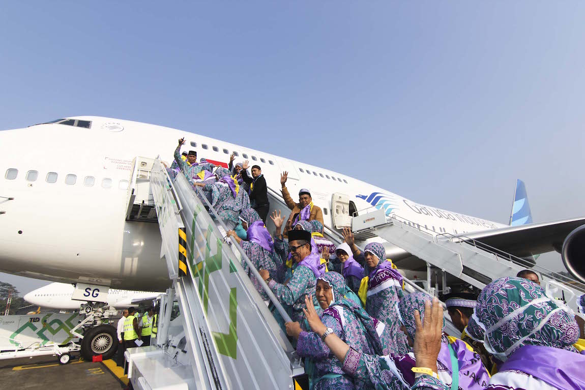 Garuda Terbangkan 107.959 Orang Calon Haji