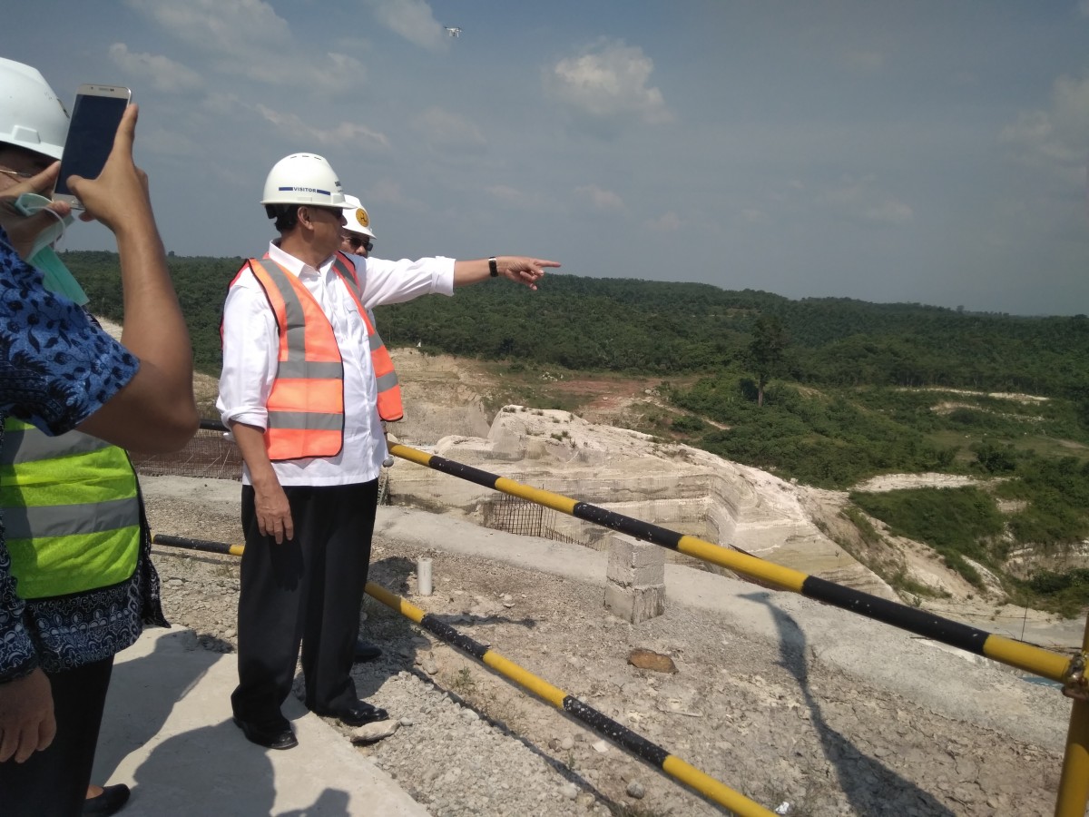 Pembangunan Waduk Karian Ditarget Selesai 2019