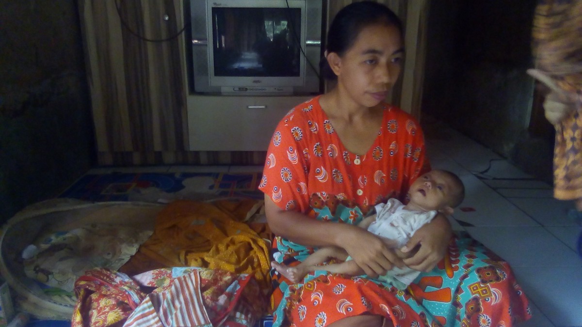Kasihan, Bayi Enam Bulan di Kabupaten Serang Ini Alami Gizi Buruk