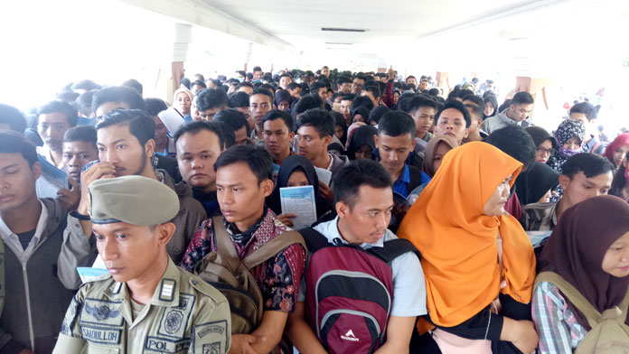 Hari Ini KP3B Dipenuhi Ribuan Pencari Kerja