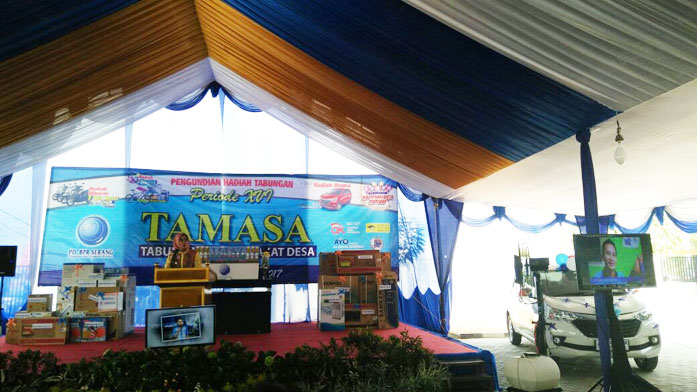 TAMASA Periode XVI PD BPR Serang, 1 Mobil 7 Motor Dibagikan