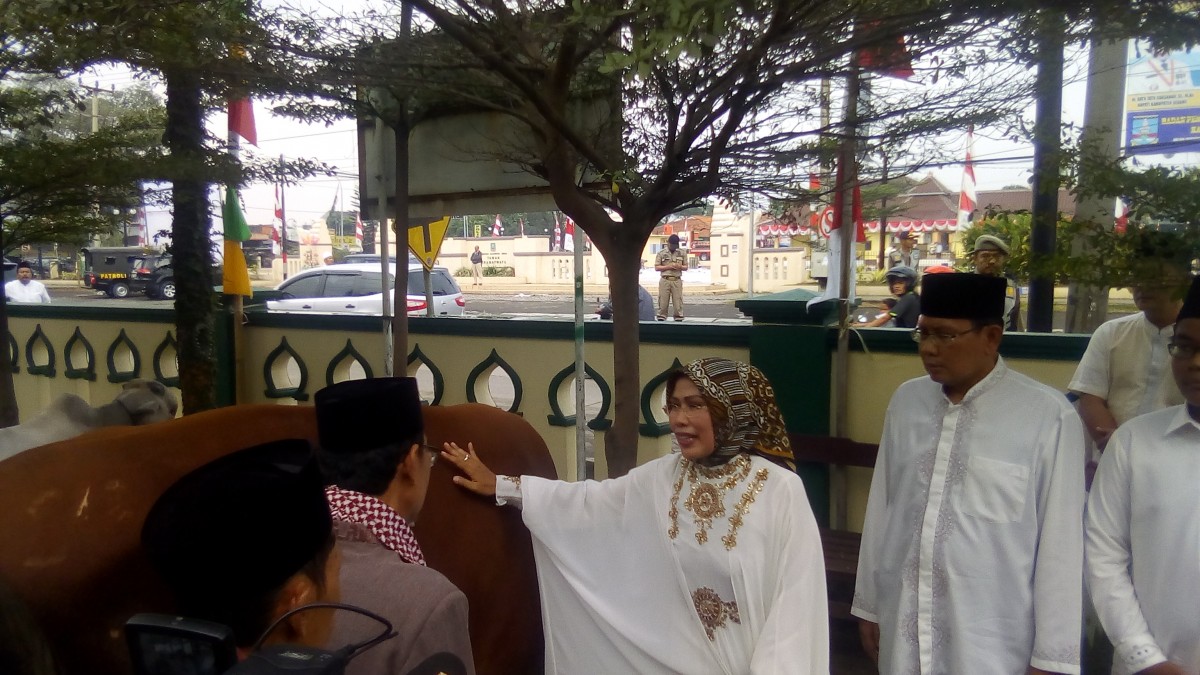 Hikmah Idul Adha, Bupati Serang: Rela Berkorban untuk Layani Warga