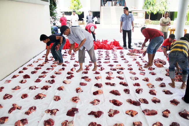 Radar Banten Kurban Dua Ekor Sapi