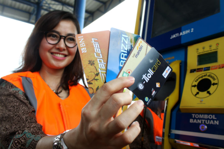 Transaksi e-Toll Baru 66 Persen