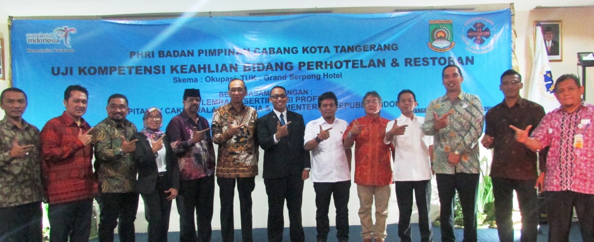 200 Karyawan Hotel dan Restoran Ikut Uji Kompetensi