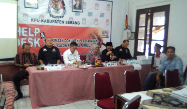 Beda Selisih Data, KPU Kabupaten Serang Kembalikan Berkas Partai Perindo